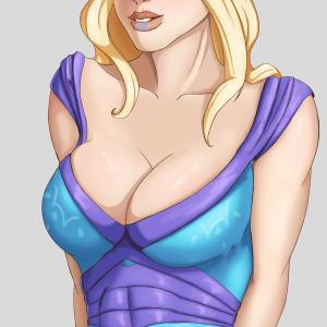 Thumbnail of Crystal Maiden Digital Art