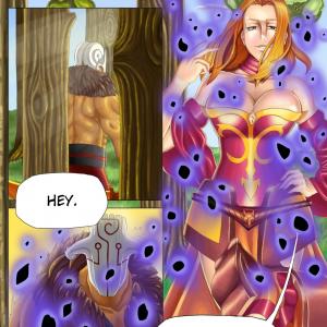 Thumbnail of Lina and Juggernaut Digital Art