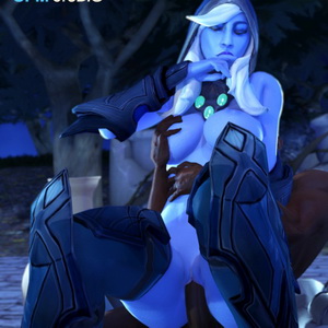 Thumbnail of Drow Ranger SFM 3D Art rule 34