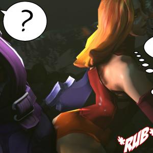 Thumbnail of Lina and Anti-Mage SFM 3D Art