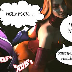 Thumbnail of Lina and Anti-Mage SFM 3D Art