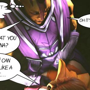 Thumbnail of Lina and Anti-Mage SFM 3D Art