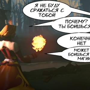 Thumbnail of Lina and Anti-Mage SFM 3D Art