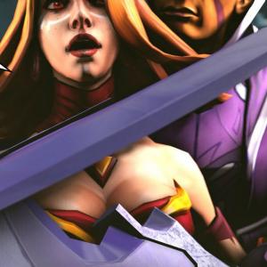 Thumbnail of Lina and Anti-Mage SFM 3D Art