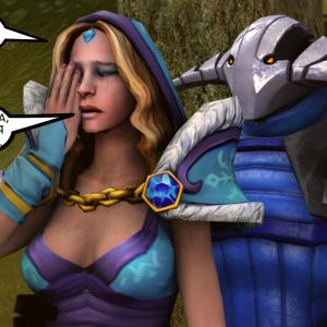 Thumbnail of Crystal Maiden and Sven SFM 3D Art