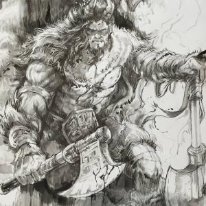 Thumbnail of Beastmaster Traditional Art