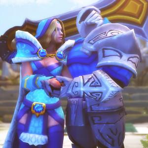 Thumbnail of Crystal Maiden and Sven SFM 3D Art
