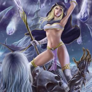 Thumbnail of Crystal Maiden Digital Art