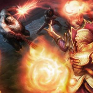 Thumbnail of Invoker and Pudge Digital Art