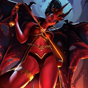 Thumbnail of Queen of Pain Digital Art