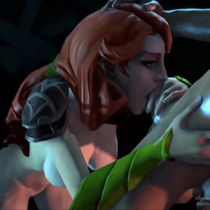 Thumbnail of Windranger SFM 3D Art rule 34