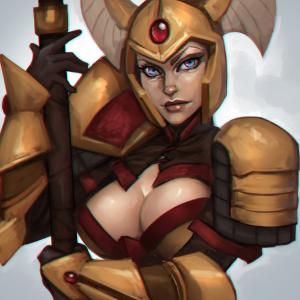 Thumbnail of Legion Commander Digital Art