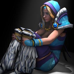 Thumbnail of Crystal Maiden SFM 3D Art