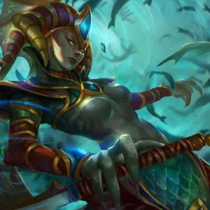 Thumbnail of Naga Siren Digital Art