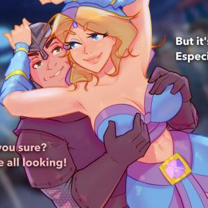 Thumbnail of Crystal Maiden Digital Art
