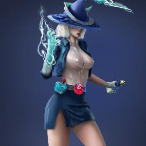 Thumbnail of Storm spirit Digital Art