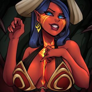 Thumbnail of Queen of Pain Digital Art