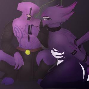 Thumbnail of Bane and Faceless Void Digital Art
