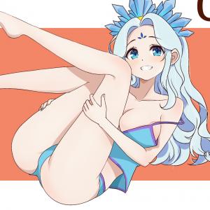 Thumbnail of Crystal Maiden Digital Art