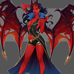 Thumbnail of Queen of Pain Digital Art