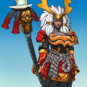 Thumbnail of Legion Commander Digital Art