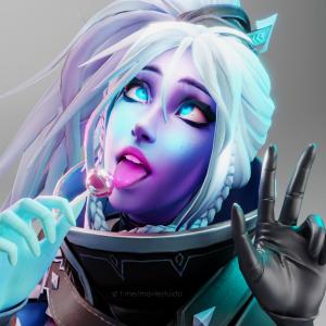 Thumbnail of Drow Ranger SFM 3D Art
