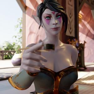 Thumbnail of Templar Assassin SFM 3D Art