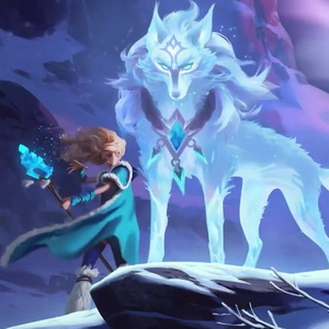 Thumbnail of Crystal Maiden Digital Art