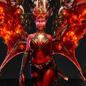 Thumbnail of Queen of Pain SFM 3D Art
