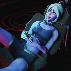Thumbnail of Drow Ranger SFM 3D Art