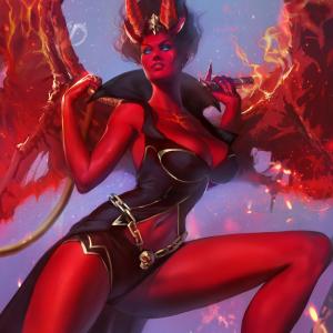 Thumbnail of Queen of Pain Digital Art