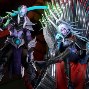 Thumbnail of Phantom Assassin and Drow Ranger SFM 3D Art