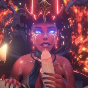 Thumbnail of Queen of Pain SFM 3D Art rule 34