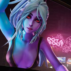 Thumbnail of Drow Ranger SFM 3D Art