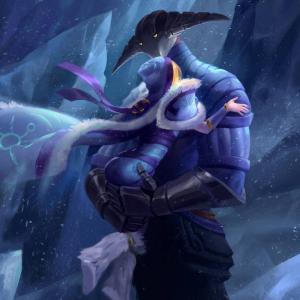 Thumbnail of Crystal Maiden and Sven Digital Art