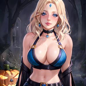 Thumbnail of Crystal Maiden Digital Art