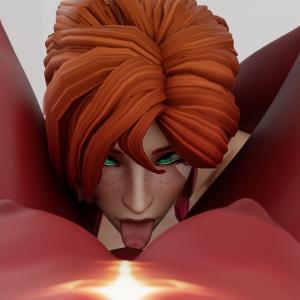Thumbnail of Queen of Pain and Windranger SFM 3D Art rule 34