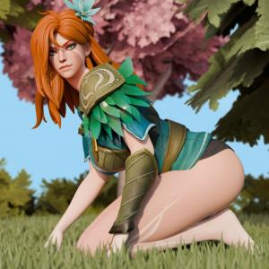Thumbnail of Windranger SFM 3D Art