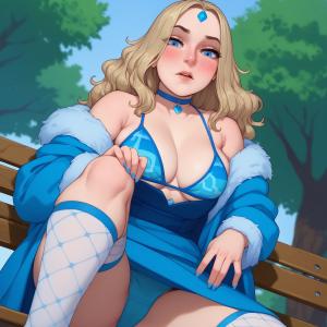 Thumbnail of Crystal Maiden Digital Art