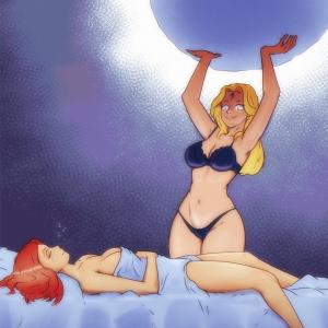 Thumbnail of Lina and Crystal Maiden Digital Art