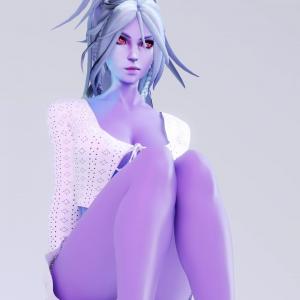 Thumbnail of Drow Ranger SFM 3D Art
